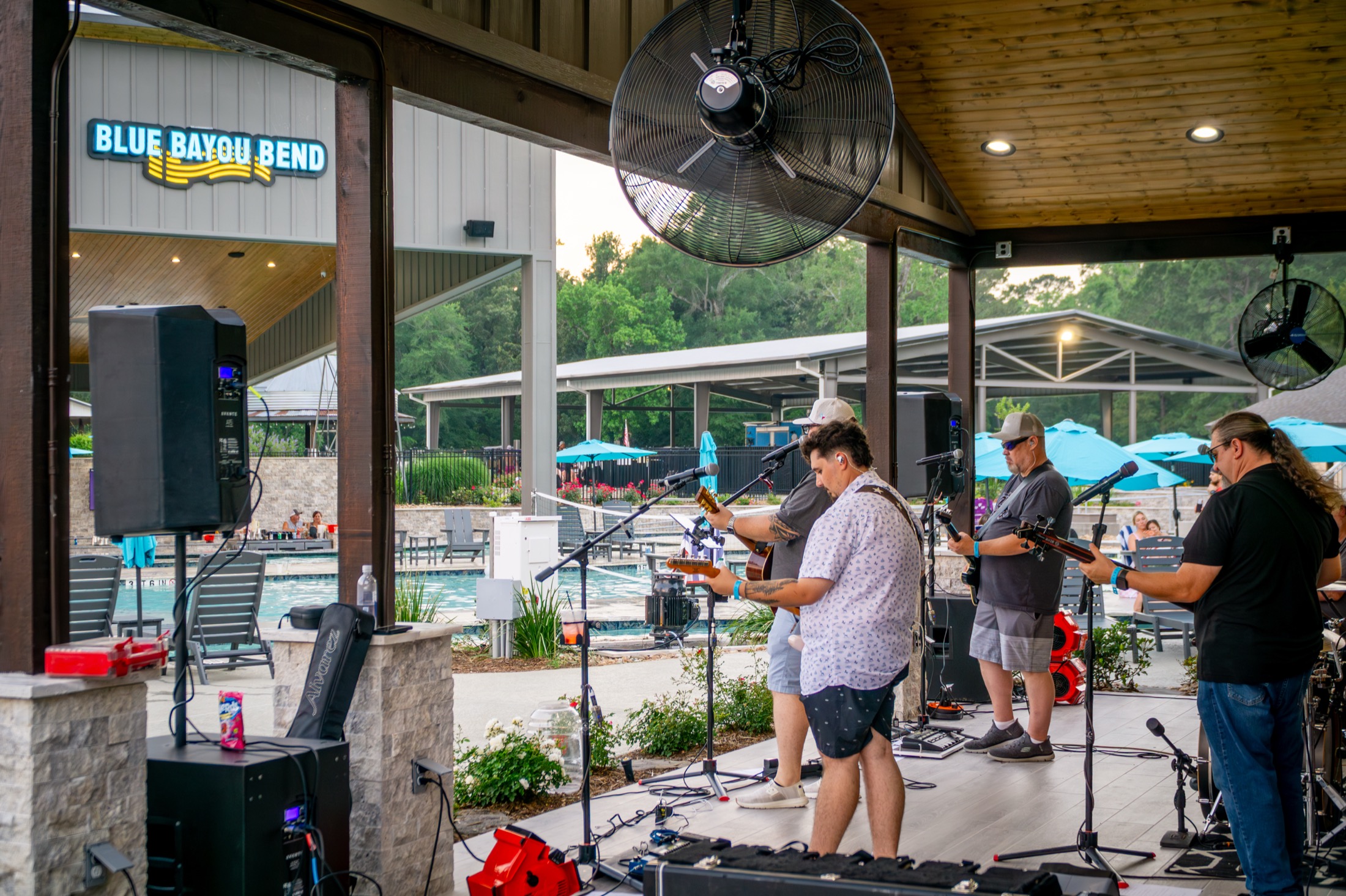 Splash + Stage at Blue Bayou Bend
